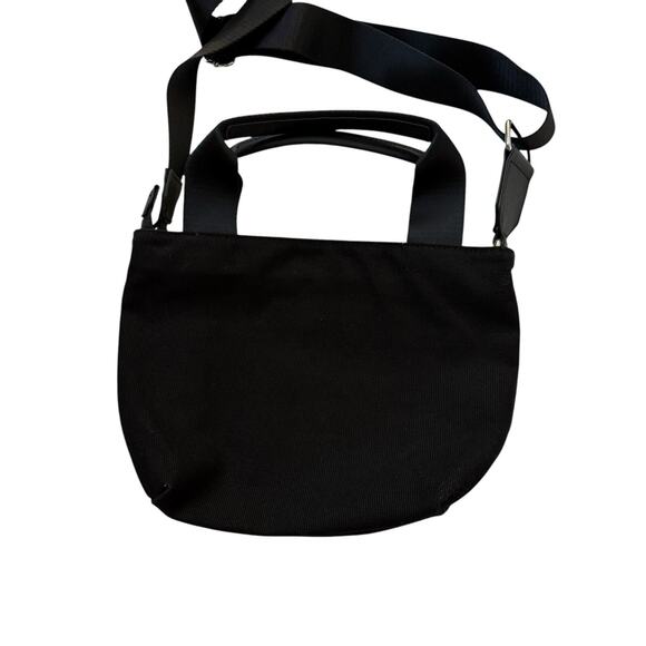 Karl Lagerfeld Authentic Canvas Sling Bag Black - Picture 2 of 6